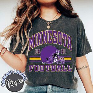 Minnesota Football Classic Design Comfort Colors Tee 169
